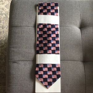 BNWT 🇺🇸american legion wavy flag tie🇺🇸